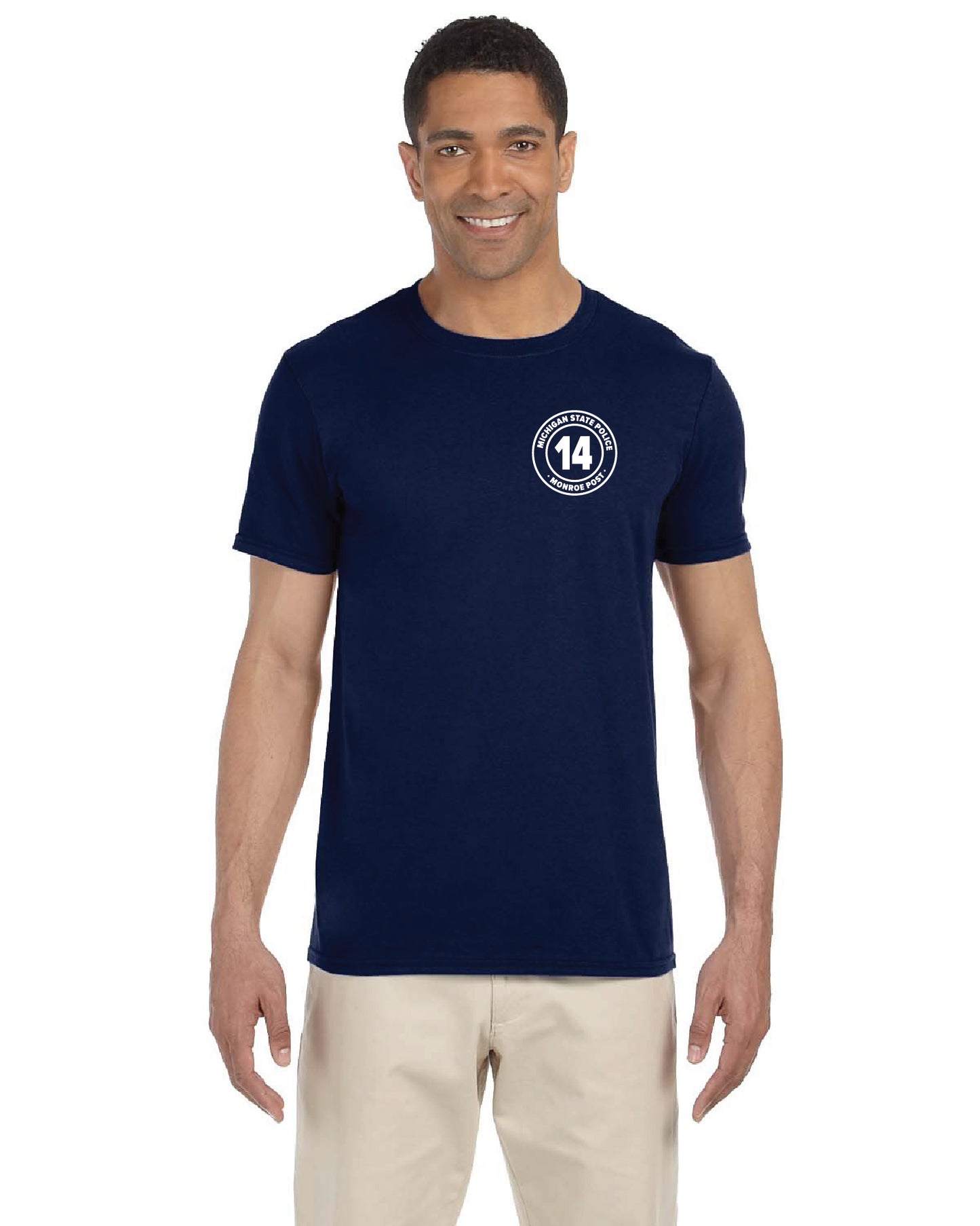 $25 | Navy - Gildan Adult Softstyle® T-Shirt