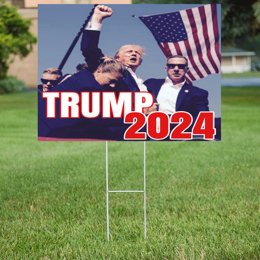 Trump 2024 Yard Sign